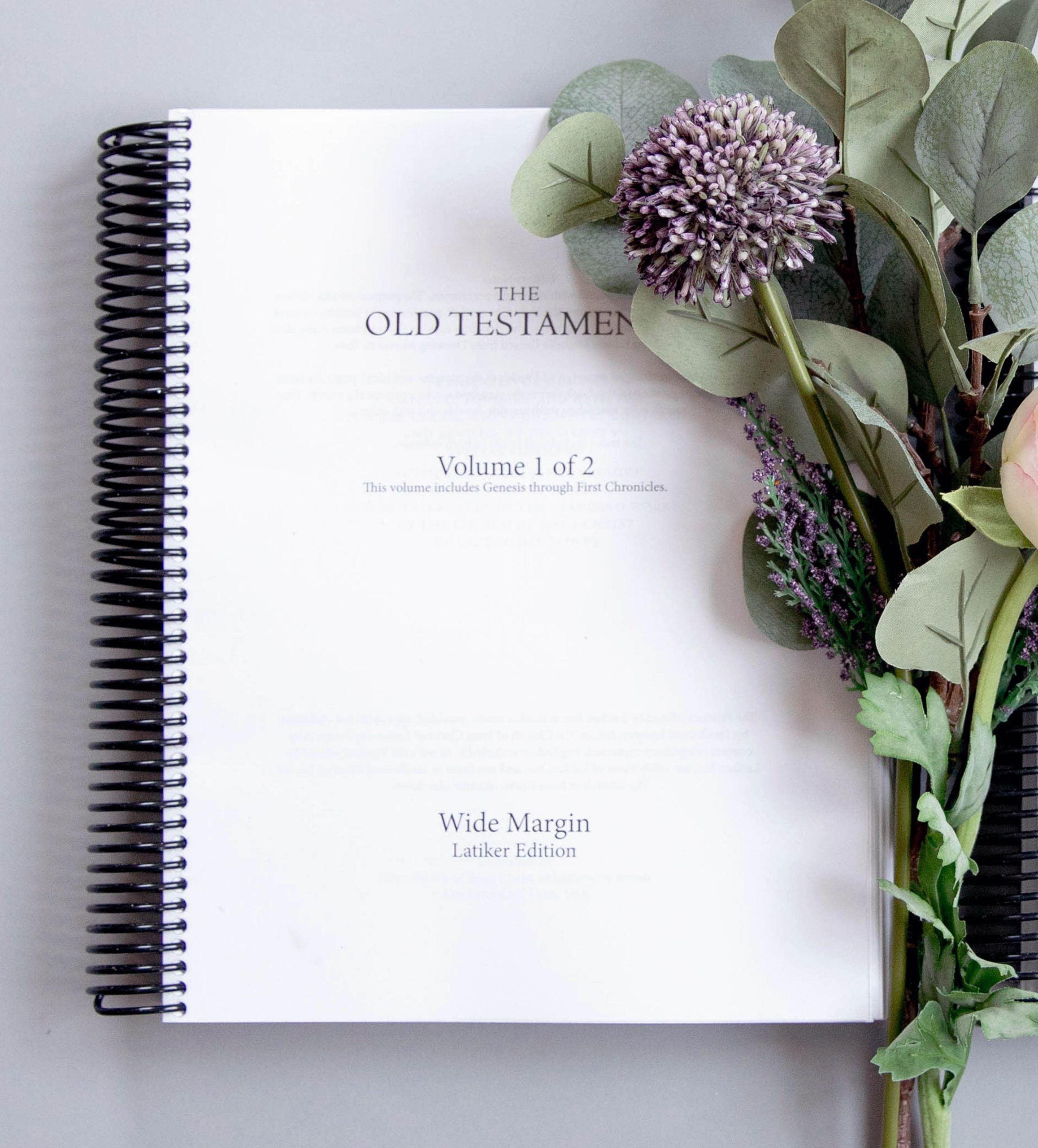 Wide Margin Old Testament Vol 1 – Print It Direct