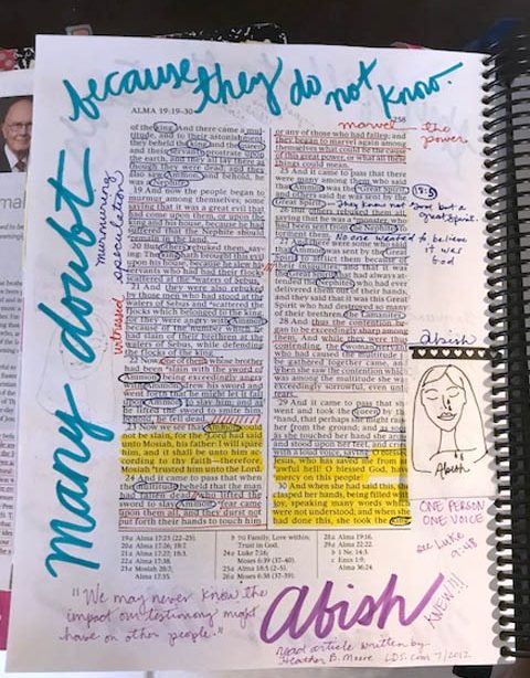 Wide Margin Book of Mormon
