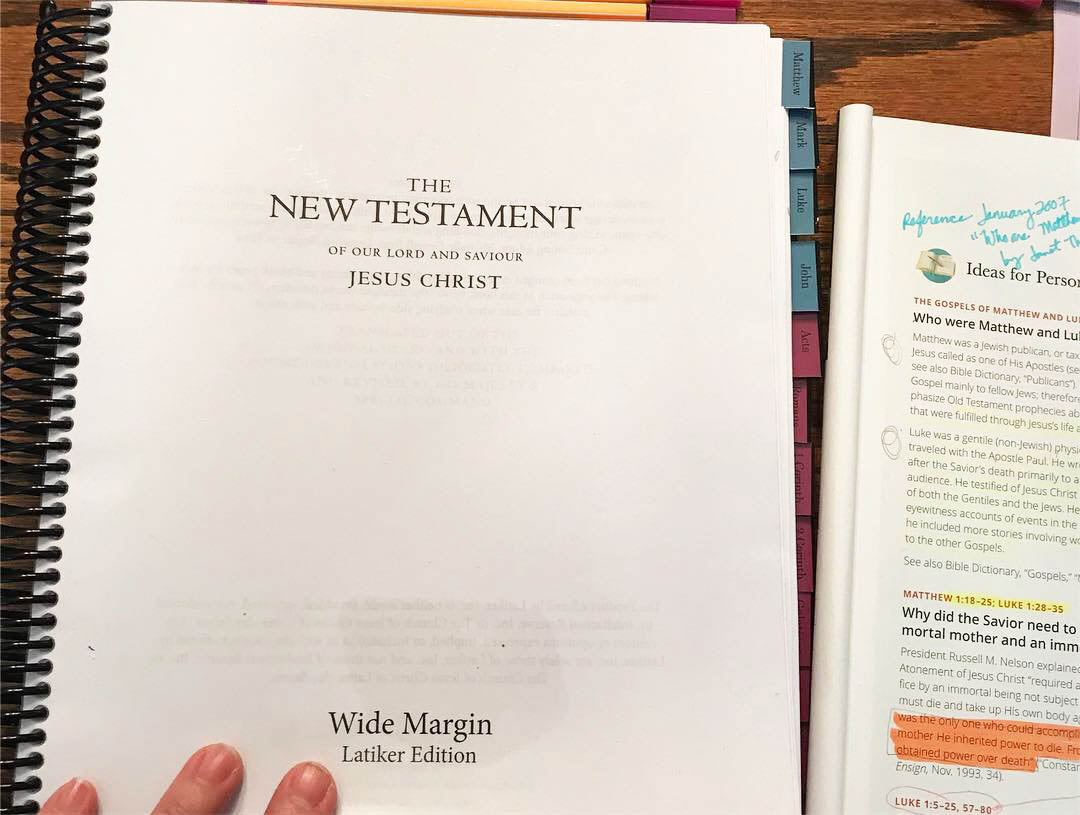 Wide-Margin New Testament