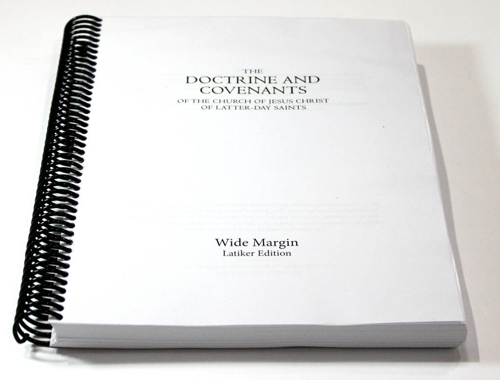 Wide Margin Doctrine and Covenants