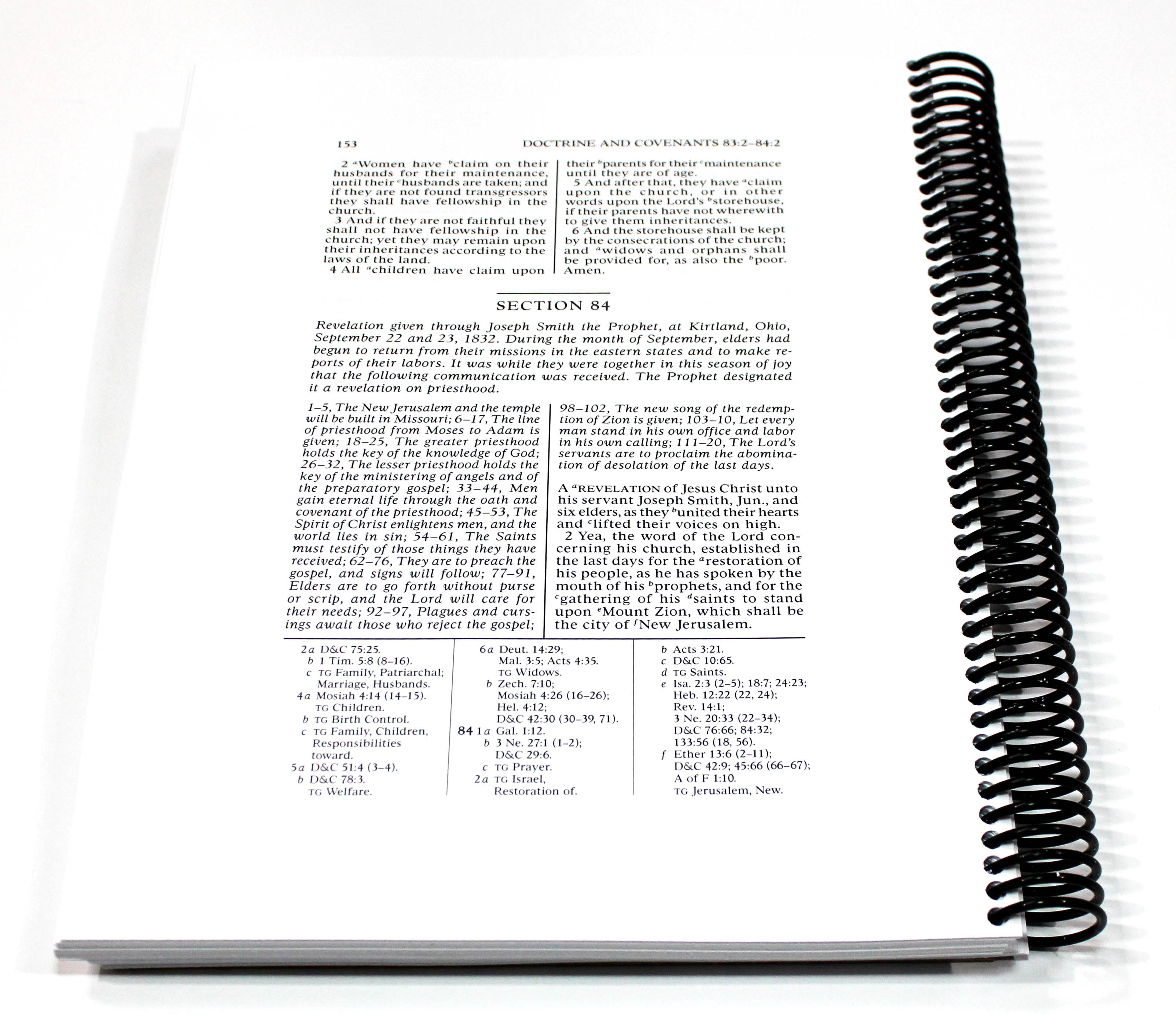 Wide Margin Doctrine and Covenants