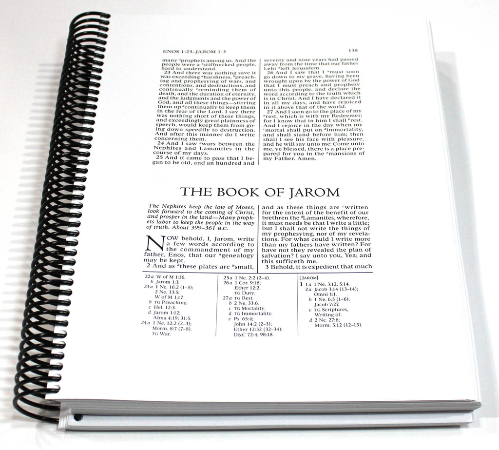 Wide Margin Book of Mormon