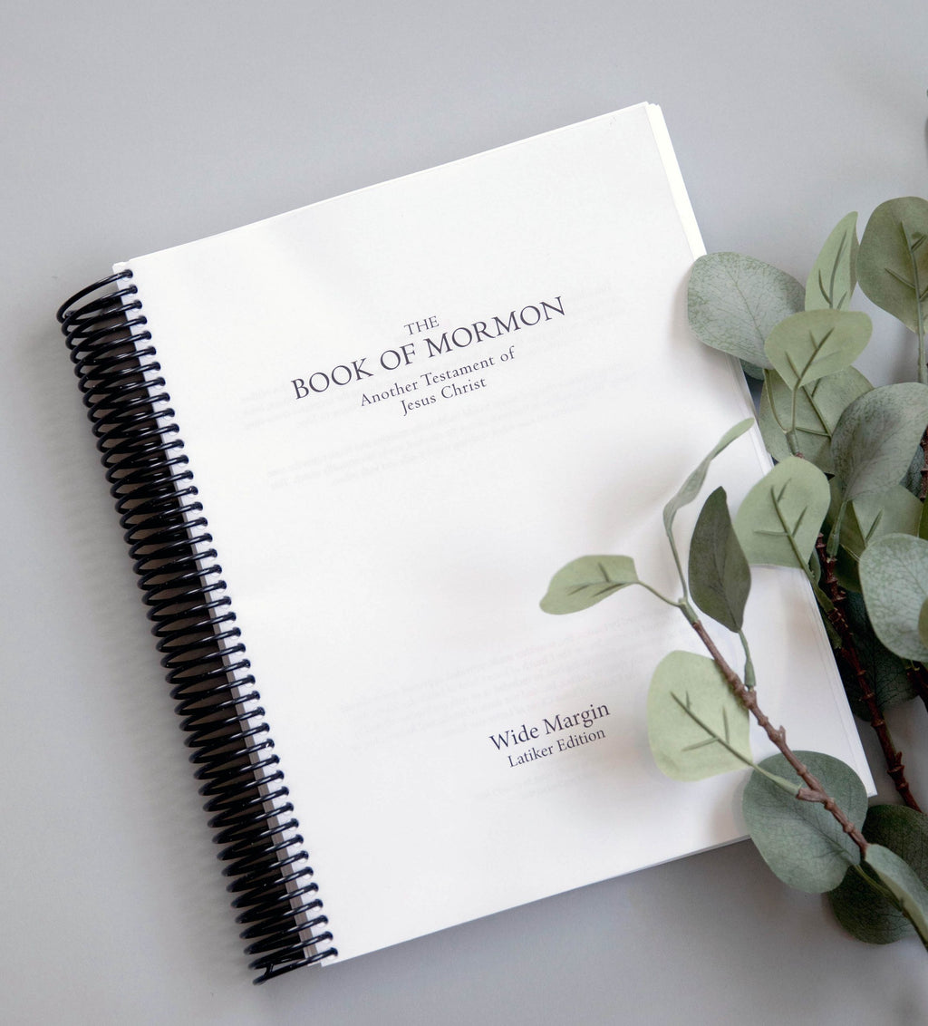 Wide Margin Book of Mormon