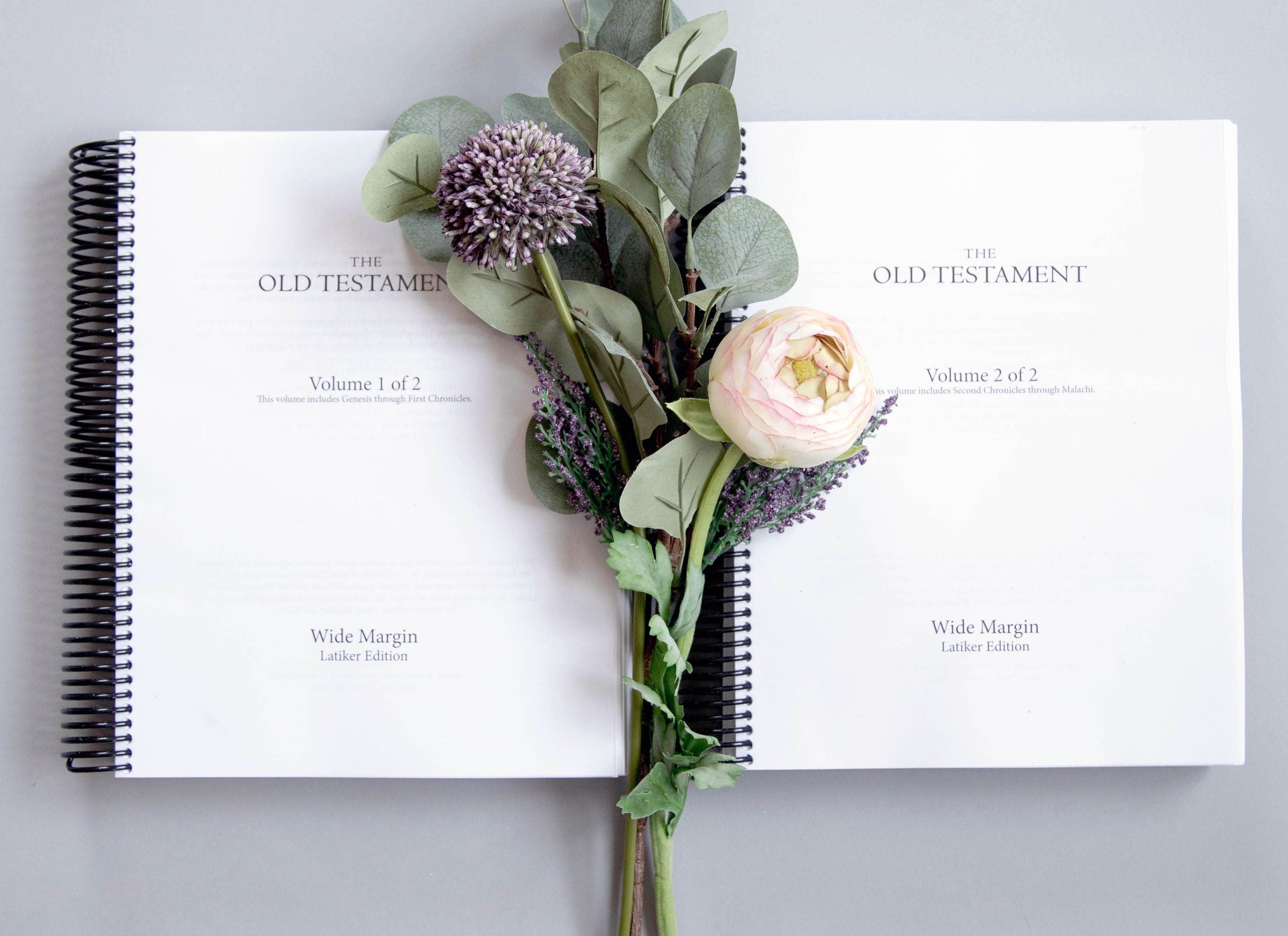 Wide Margin Old Testament Set